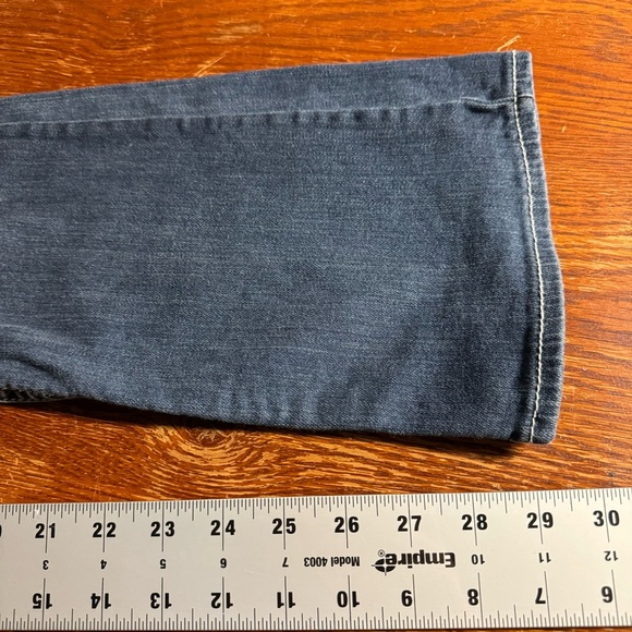 Silver Jeans Pioneer womens bootcut distressed jeans size 26/31 - Picture 11 of 13